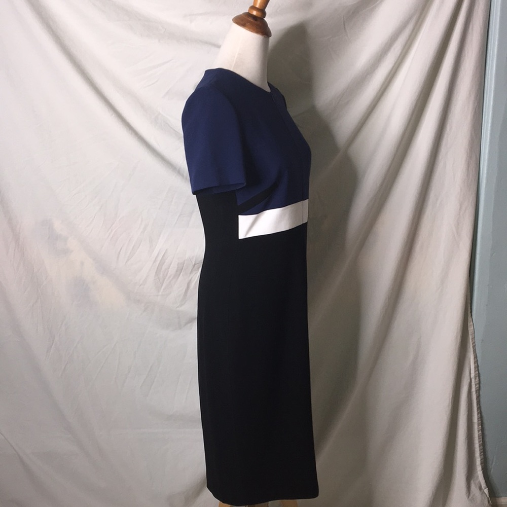SOLD JUDITH & CHARLES Colorblock Dress NEW Sz 10 - Picture 7 of 10